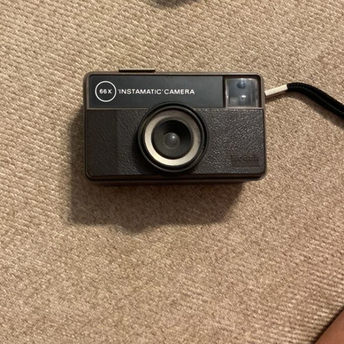 Kodak Instamatic 66X vintage camera, 1970s collectible