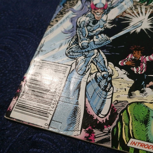 Incredible Hulk #388 used with Peter David signature
