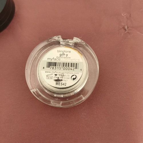 Sephora Crazy MyFace Carlos Roma eyeshadow set like new, shimmer metallic