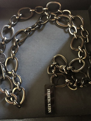 Durberg+Kern chain new, gun metal