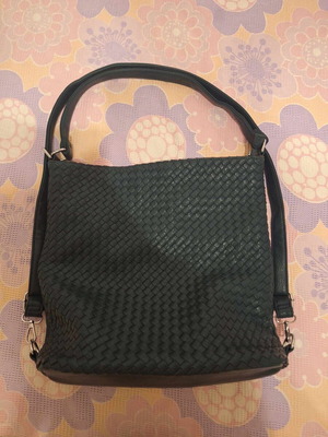 Shoulder bag dual-use dark green like new