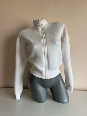 Guess sweatshirt white like new, size XS