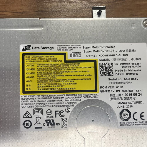 Hitachi-LG DVD Rewriter internal for Laptop like new