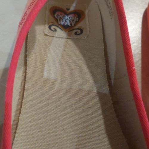 Coolway coral ballerinas new, size 40