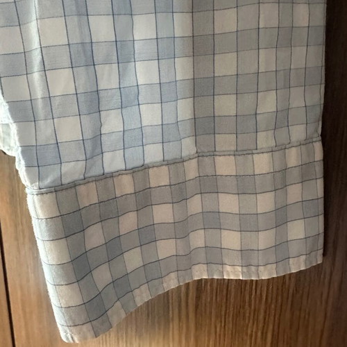 Burberry Brit XL checked shirt used, authentic, light blue and white