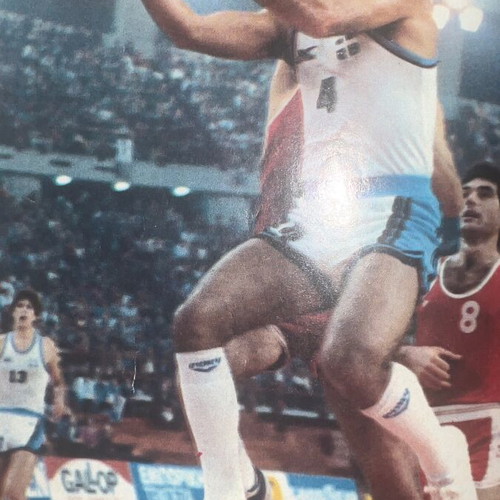Bleck Basket Eurobasket 1986 album used