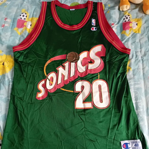 Nba Seattle Supersonics Gary Payton Champion USA Jersey used, size XL