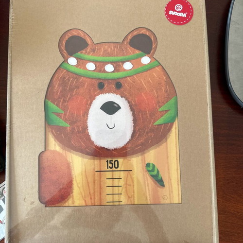 Svoora Indiananimals growth chart for children new