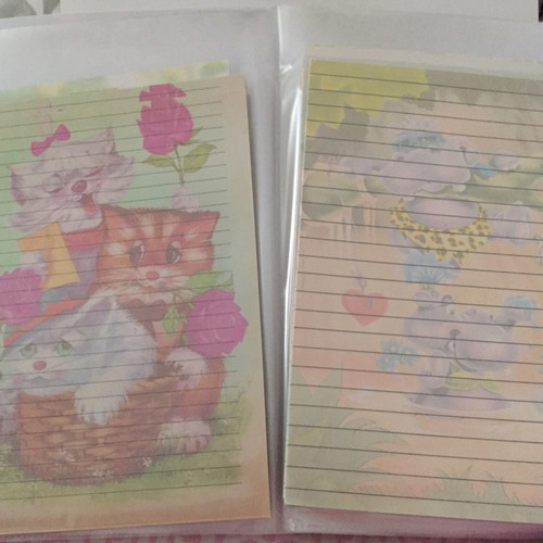 Correspondence sheets new, pack of 17 pieces