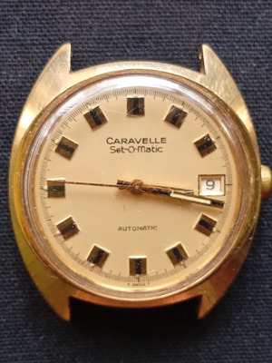 Caravelle automatic Swiss wristwatch