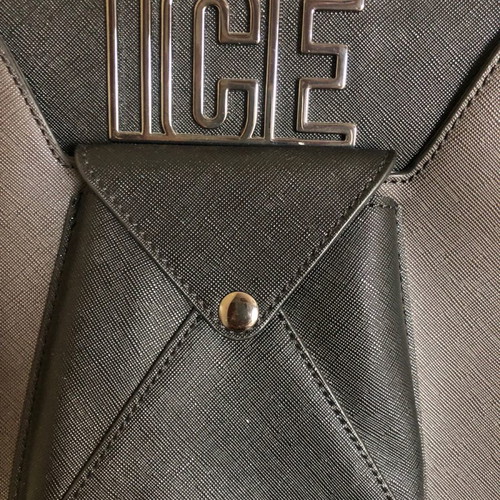 Ice Play women's tote bag new, black, polyurethane