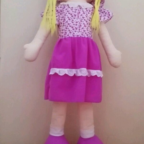 Cloth doll 100cm like new