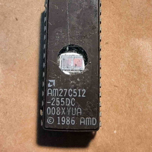 EPROM AMD27C512 -255DC 28pin DIP like new