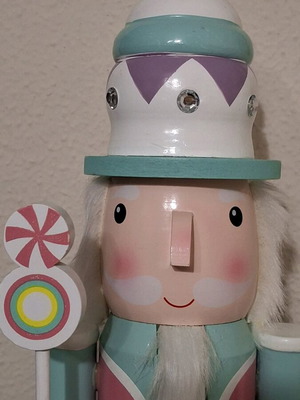 Christmas wooden nutcracker veraman 60cm like new