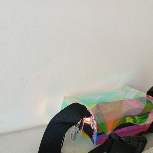 Kiko Milano waist bag new transparent plastic