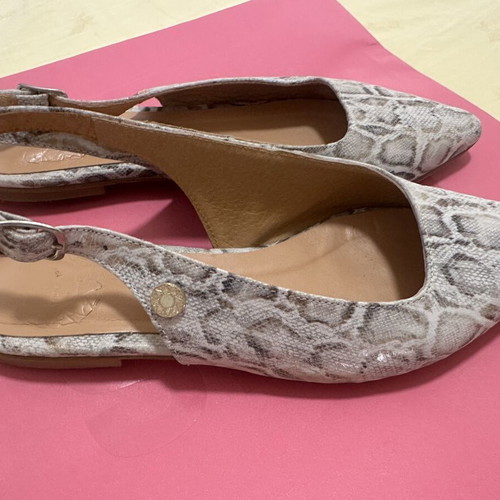 Sandalista ballerina shoes used, size 37, gray
