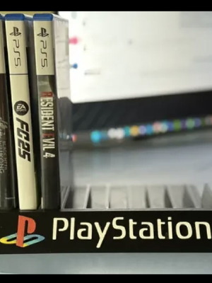 Органайзер за игри PS2, PS3, PS4, PS5 нов с ретро дизайн
