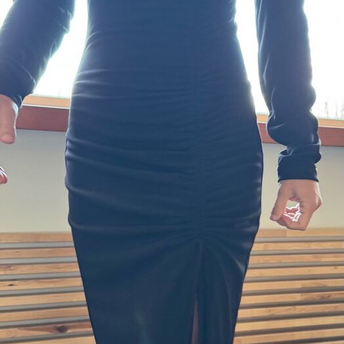 Zara black dress like new, size S