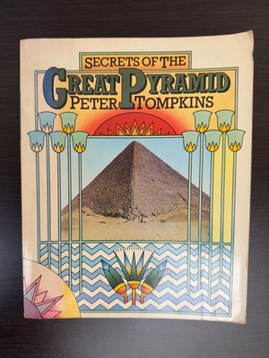 Secrets of the Great Pyramid book used, English