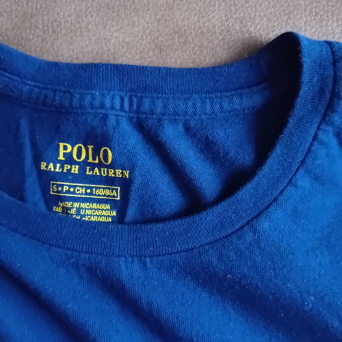 Ralph Lauren Polo dress size S like new, blue and white