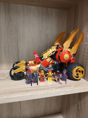 Lego Ninjago 71773 Kais Golden Dragon Raider set