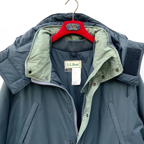 L.L.Bean Gore-Tex & Thinsulate Men's Parka Coat used, XL, gray green