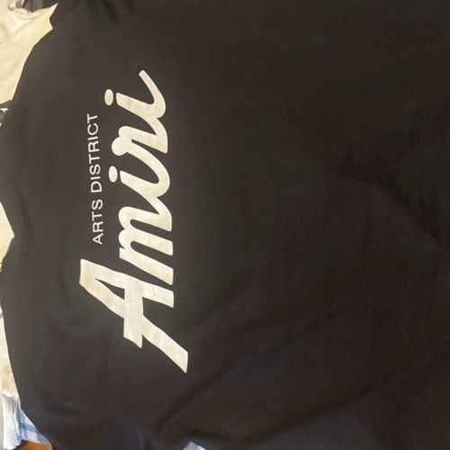 Amiri T-shirt new, black, size M