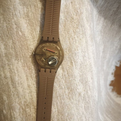 Swatch New Gent Brown Rebel watch SUOC700