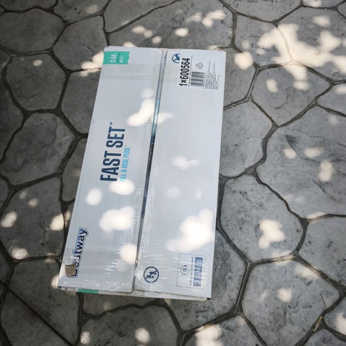 Bestway 244 Fast Set Fill & Rise Pool with Cover