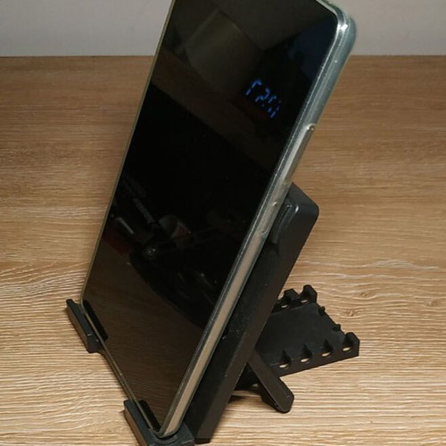 Plastic stand for tablet and mobile like new, foldable