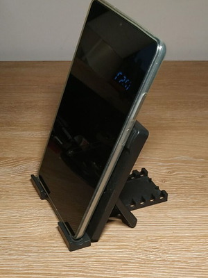 Plastic stand for tablet and mobile like new, foldable