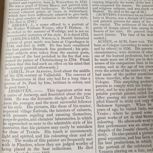 Bryan's Dictionary of Painters and Engravers used art book 1853