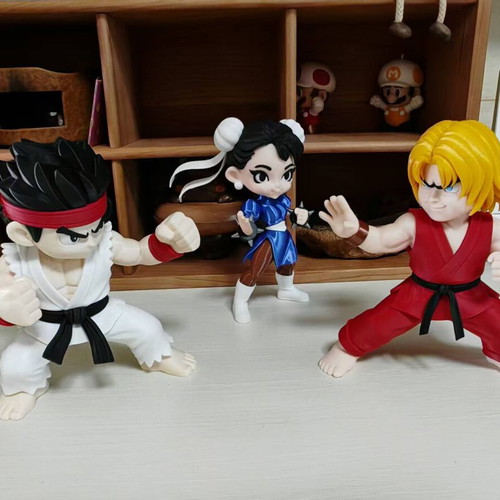 Chibi Street Fighter Ryu figure, 18cm height