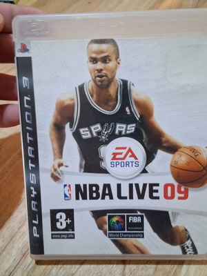 NBA LIVE 09 PS3 game used, good condition