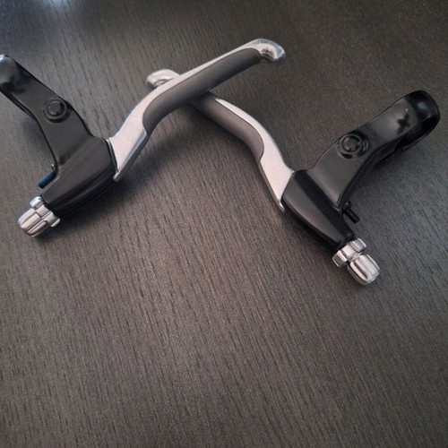 Bicycle levers with rubber new