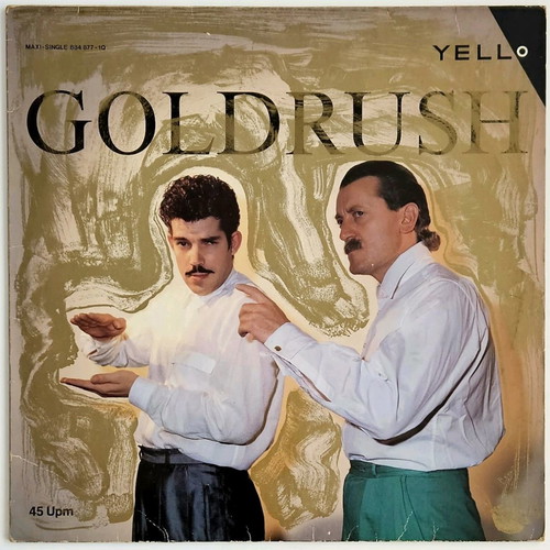 Yello Goldrush 12" Maxi Single like new, German edition 1986