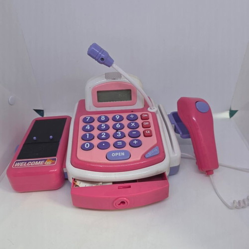 Children's cash register used, works