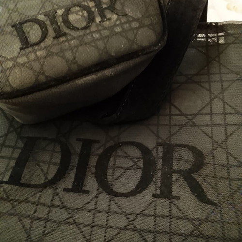 Dior Beauty Black Trousse Pouch and Tote Bag Set new