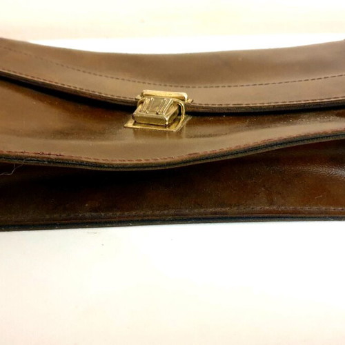 Leather men's bag set 1+1 new, black and brown