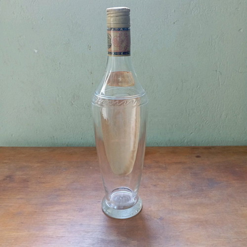 Metaxa promotional old empty cognac bottle used