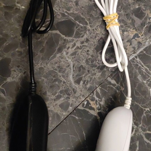 Nintendo Wii Joycon controllers used, pack of two for repair or parts
