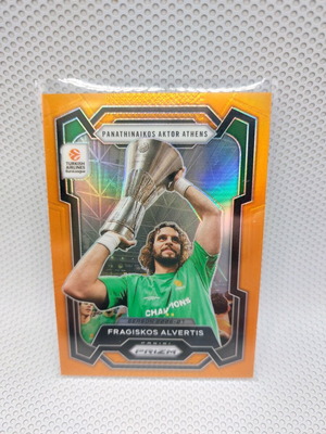 2023-24 Euroleague Prizm Φραγκίσκος Αλβέρτης orange /49 σαν καινούργιο