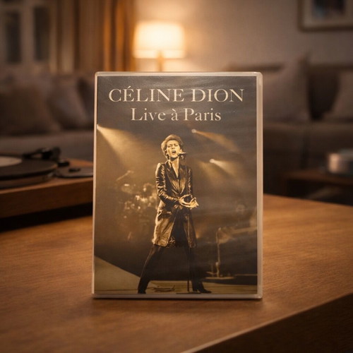 Céline Dion Live à Paris VHS like new, pop
