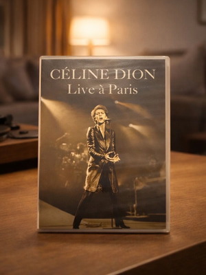 Céline Dion Live à Paris VHS like new, pop