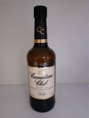 Canadian Club whisky new, sealed