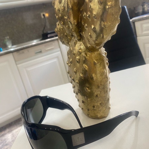 Gucci sunglasses used, black, with case