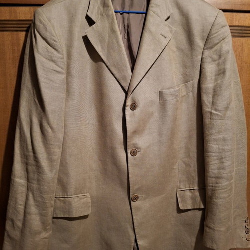 Jacket like new, beige and brown, size XXL