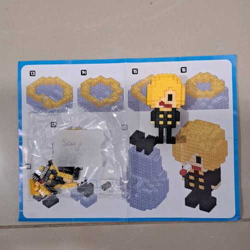 Sanji One Piece building blocks new