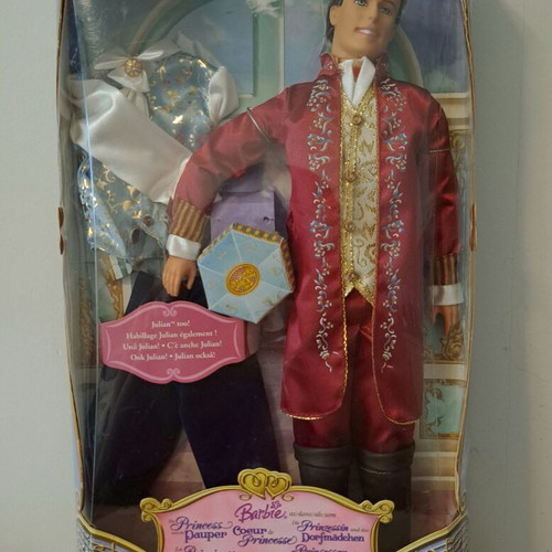 Barbie Prince Dominick doll new from Princess and the Pauper