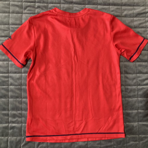 Lotto kids T-shirt red, like new, sizes 116 cm and 122 cm
